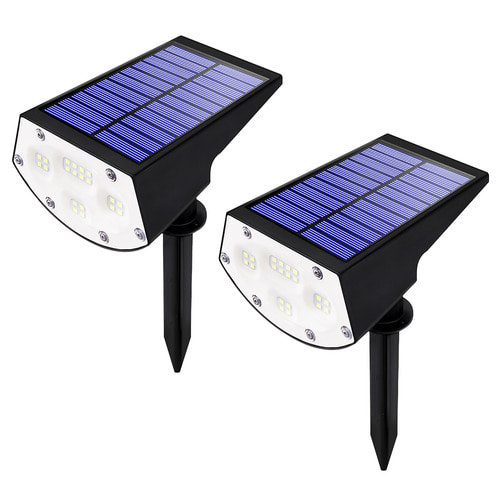어반 LED 태양광정원등 핀조명 B20 본품 2개세트