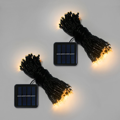 어반 LED 태양광정원등 스트링라이트[웜화이트] 본품 2개세트